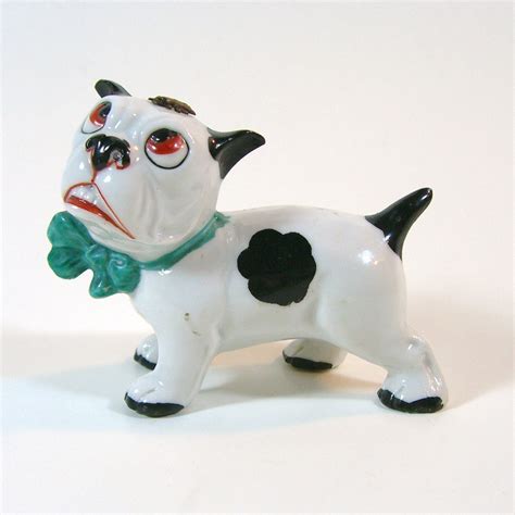 little ceramic bull dog