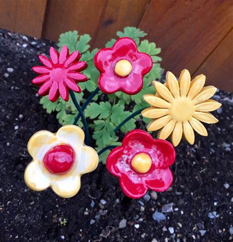 little ceramic flower items