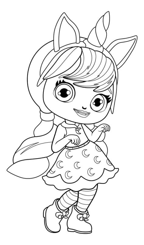 little charmers lavender coloring pages