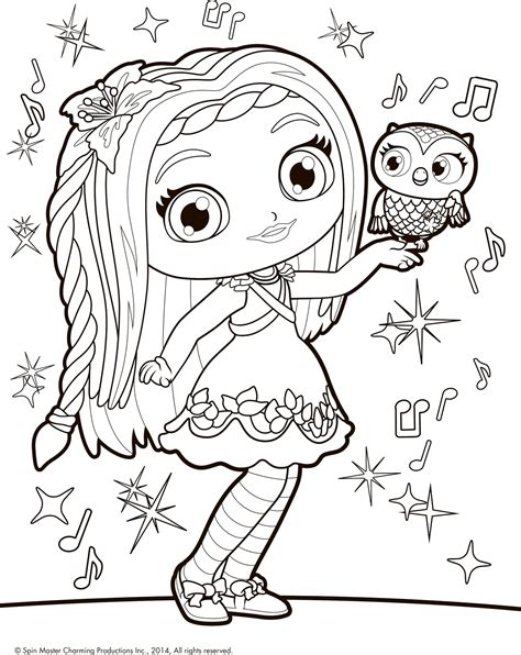 little charmers nickelodeon coloring pages