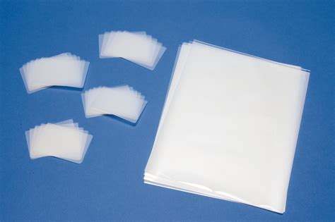 little clear pouches used to laminate