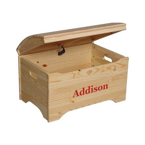 little colorado solid wood toy storage chest