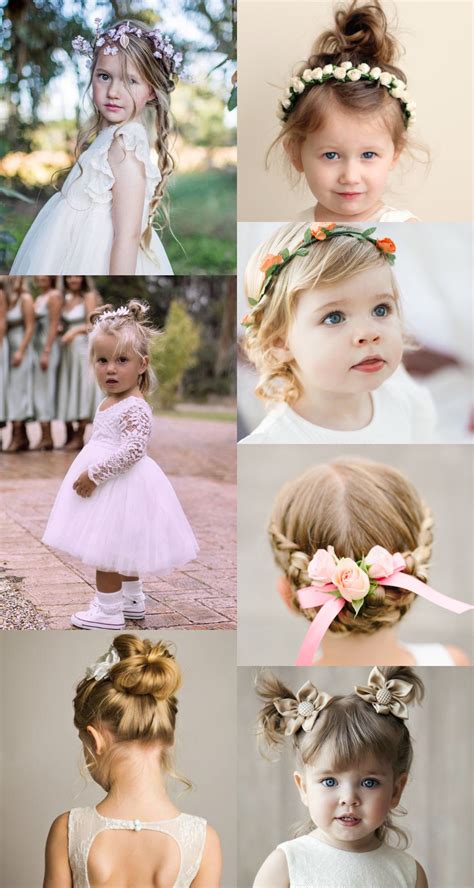  79 Stylish And Chic Little Girl Short Hairstyles For Wedding For New Style