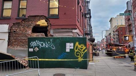 little italy building collapse