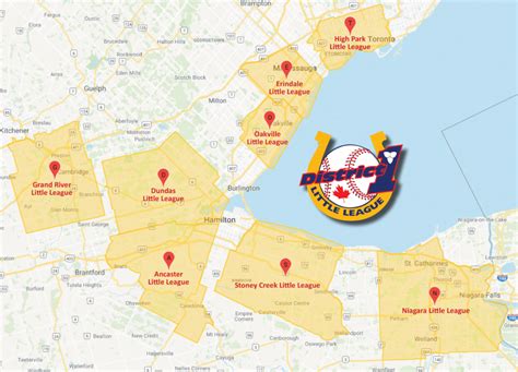 little league ontario districts