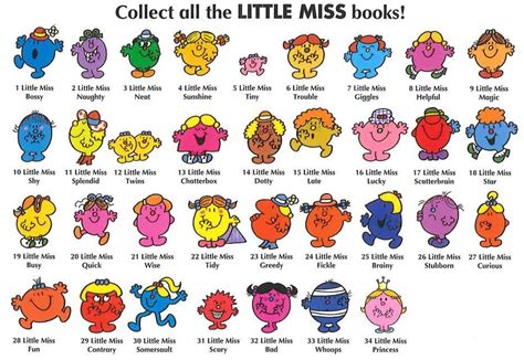 little miss book characters