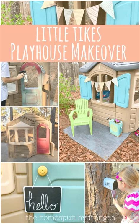 Little Tikes Playhouse Makeover Tutorial