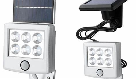 Livarnolux Projecteur Solaire Led LIVARNO LUX® LED Avec Détecteur De