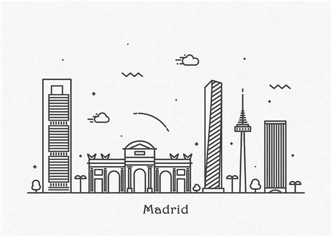 Doodle Showing Architecture And Culture Of Spain Stock Illustration