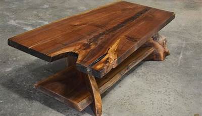 Live Edge Wood Projects Coffee Tables