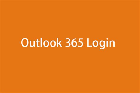 live 365 mail login