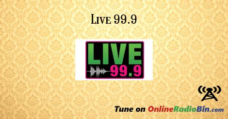 live 99.9 radio station