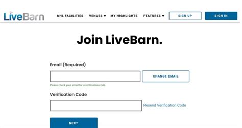 live barn login portal