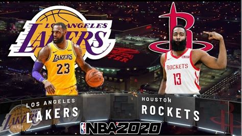 live basketball rockets vs lakers