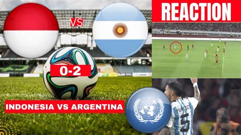 live bola indonesia vs argentina commentary