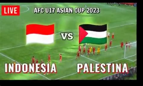 live bola indonesia vs palestina