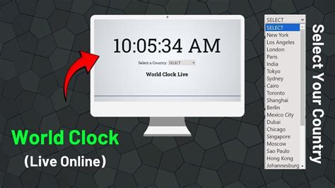 Live Clock Down To The Second