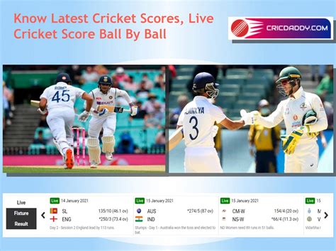 live cricket score 21
