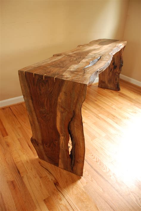 Live Edge Console Tables