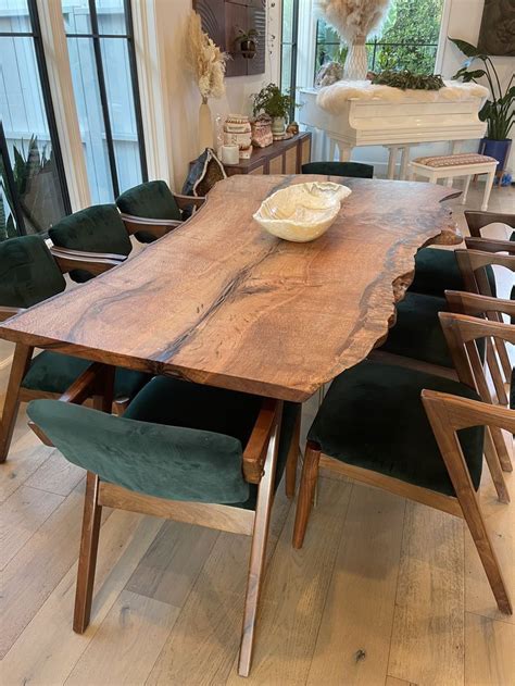 live edge dining room tables