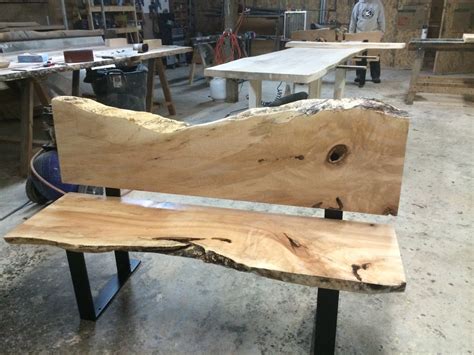 Live Edge Slab Bench: Embrace Nature's Beauty in Your Home