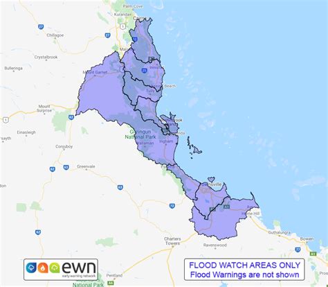 live flood map qld