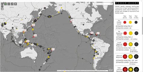 live live earthquake map