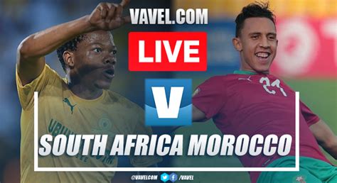 live morocco vs south africa