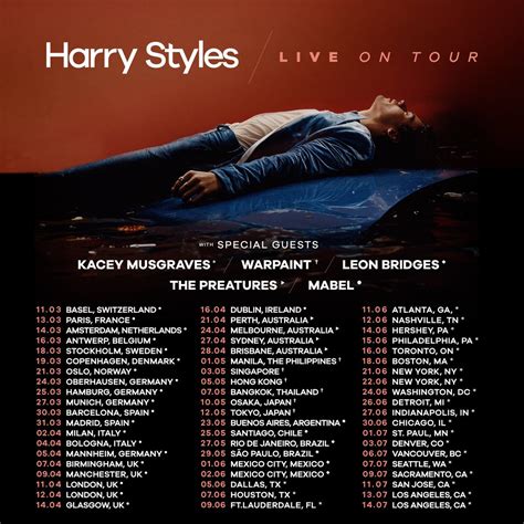 live on tour harry styles tickets