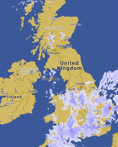 live radar rainfall for uk