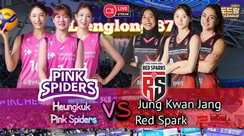 live red sparks vs pink spiders