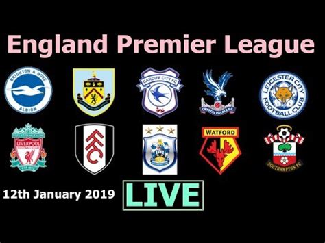 live score england premier league