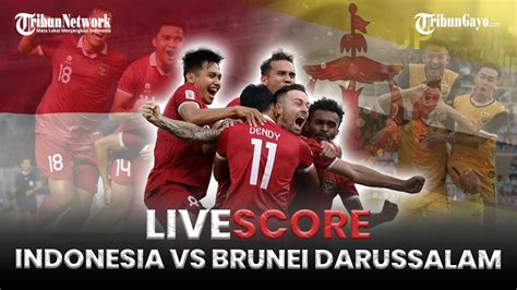 live score indonesia brunei