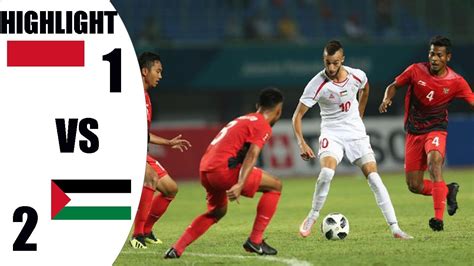 live score indonesia vs palestine 2023