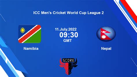 live score namibia today