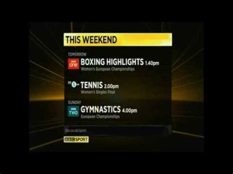 live sport on bbc this weekend