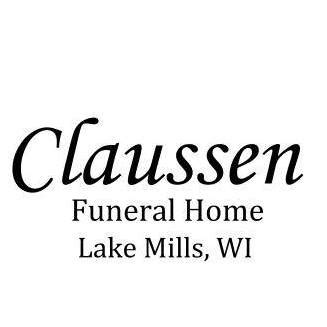 live stream claussen funeral home lake mills