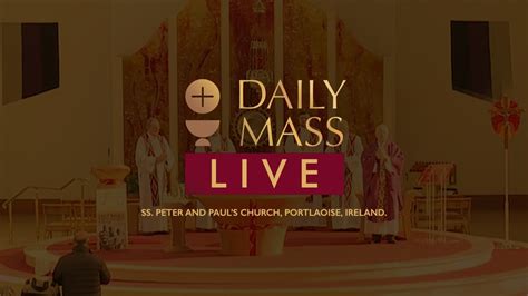 live stream holy thursday catholic mass
