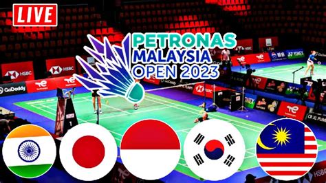 live streaming badminton malaysia open 2024