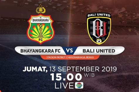 live streaming bali united vs bhayangkara