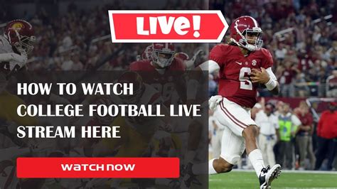 live streaming college football