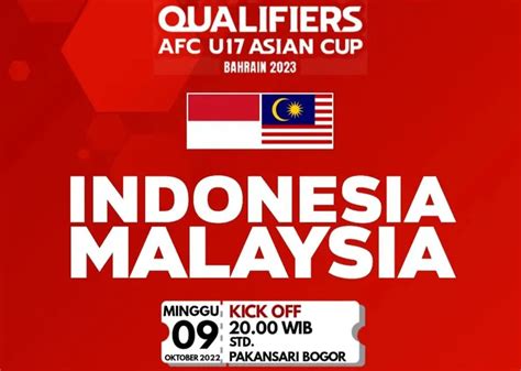 live streaming indonesia vs malaysia u17