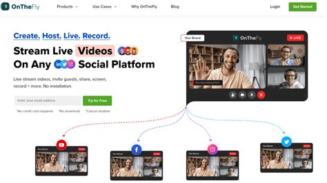 Live streaming platform features chat room interface
