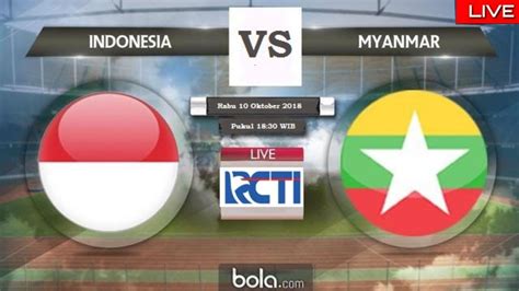 live streaming timnas indonesia vs myanmar
