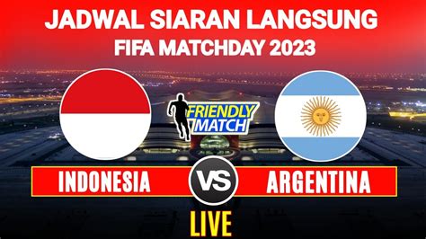 live timnas indonesia vs argentina prediction