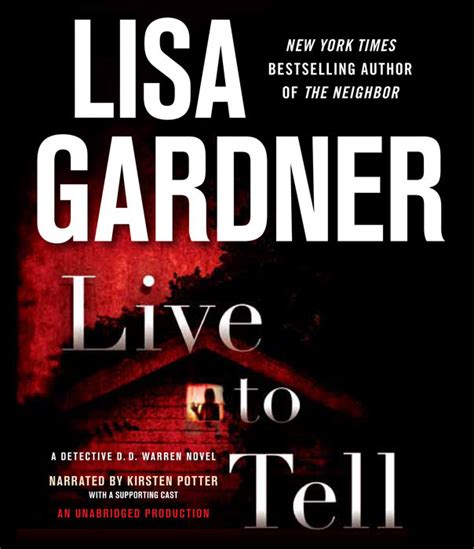 live to tell book by lisa gardner