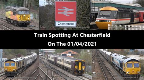 live trains from chesterfield