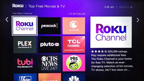 live tv channels online free roku