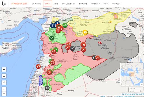 live ua maps syria