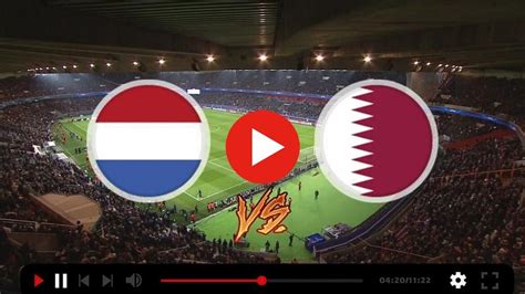 live voetbal nederland qatar